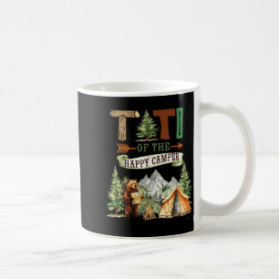 Titi des glücklichen Camper-Erstgeburtstags-Campin Kaffeetasse