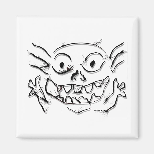 TiTi DoodleNut by Cussdum-Designs Magnet (Vorne)