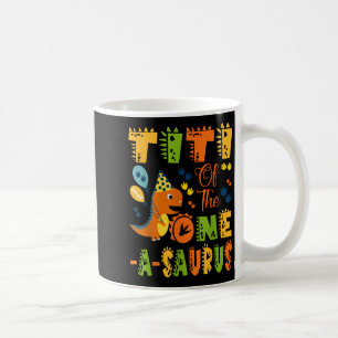 Titi of the One-a-saurus 1. Geburtstag Dinosaurier Kaffeetasse