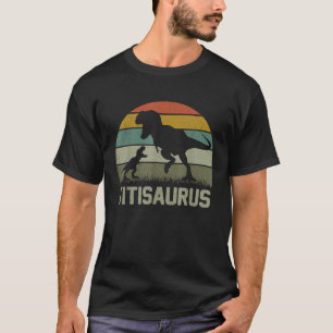 Titi Saurus Rex Dinosaur TitiSaurus Family Matchin T-Shirt