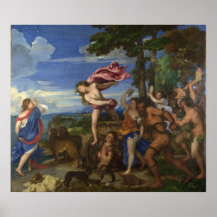 TITIAN - Bacchus und Ariadne 1522 Poster