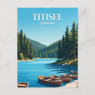 Titisee Deutschland Postkarte