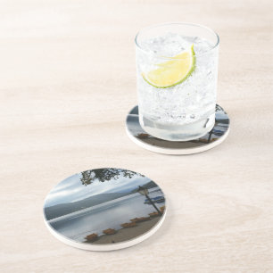 Titisee See-Deutschland-Sandstein-Untersetzer Untersetzer