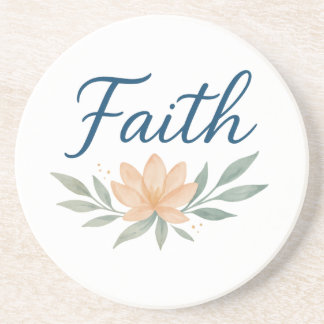 Title: Hold Faith Close — Light Always Returns Getränkeuntersetzer