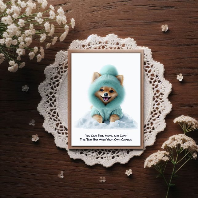 Title: Humorous Customizable Any Occasion Postcard Postkarte (Von Creator hochgeladen)