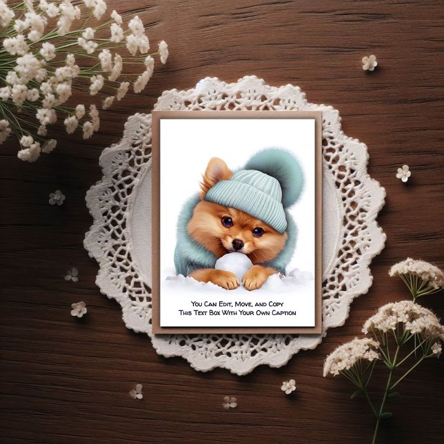 Title: Humorous Customizable Any Occasion Postcard Postkarte (Von Creator hochgeladen)