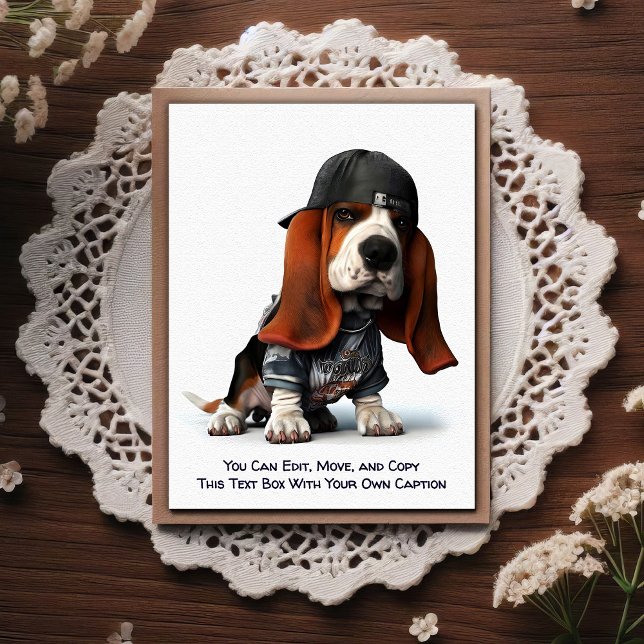 Title: Humorous Customizable Any Occasion Postcard Postkarte (Von Creator hochgeladen)