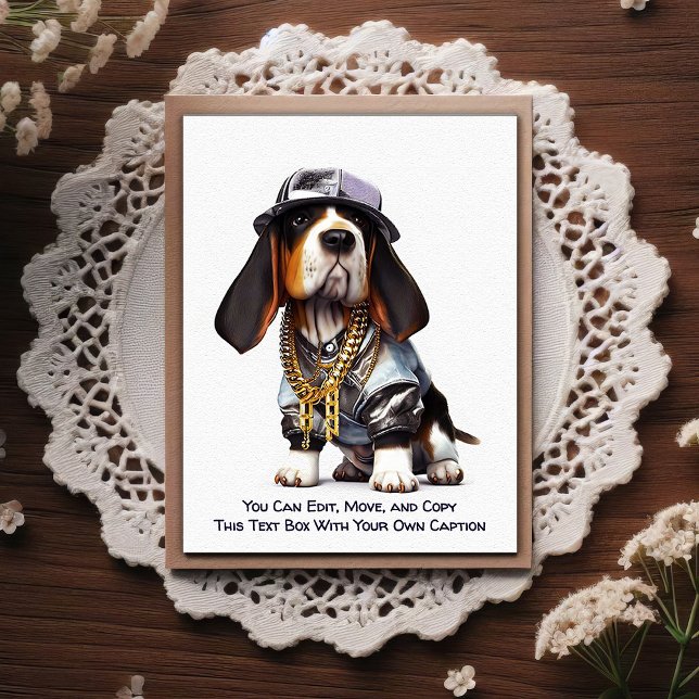 Title: Humorous Customizable Any Occasion Postcard Postkarte (Von Creator hochgeladen)