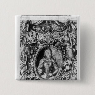 Titlepage der Bibel des Bischofs, Kneipe. im Jahre Button