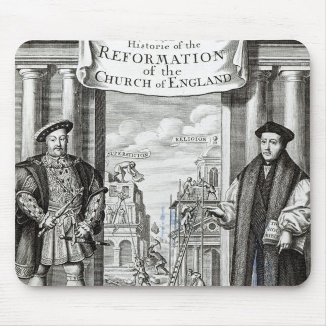 Titlepage die Geschichtsverbesserungs-Kirche Mousepad (Vorne)