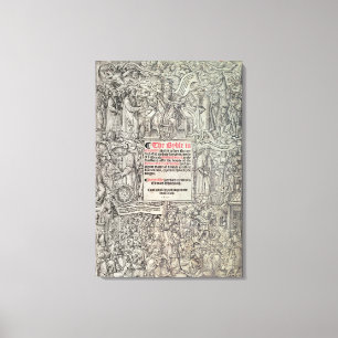 Titlepage englische Übersetzung vom großen Leinwanddruck