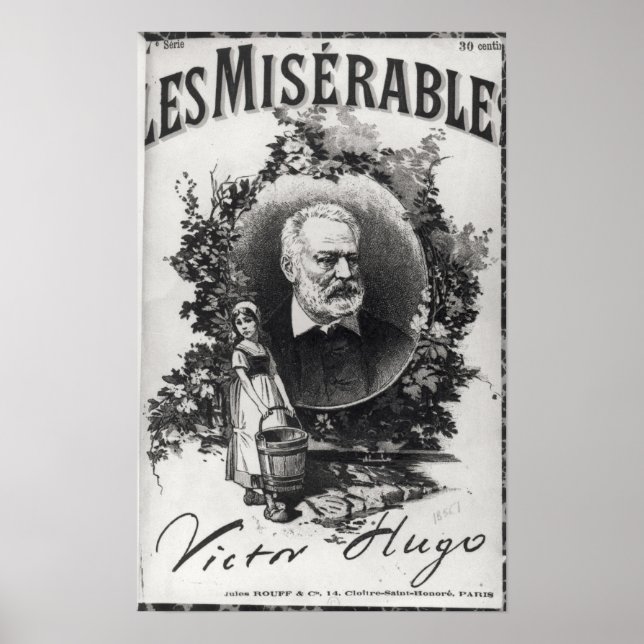 Titlepage first edition of 'Les Miserables' Poster (Vorne)