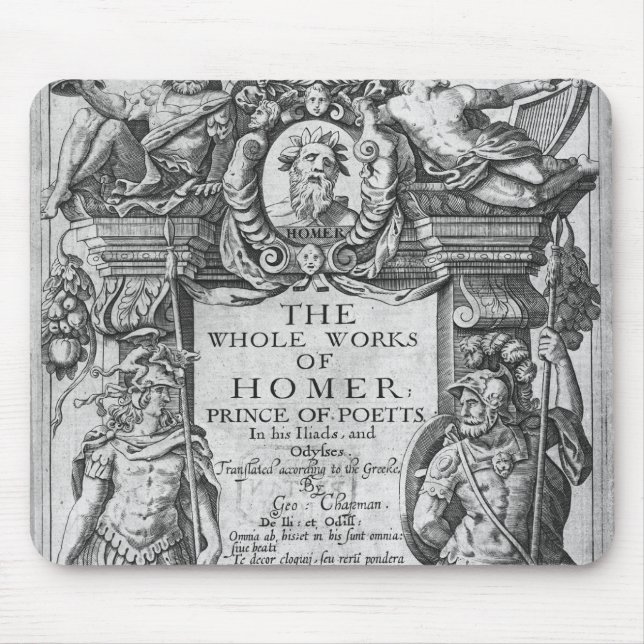 Titlepage 'zu den Ganz-Arbeiten von Homer Mousepad (Vorne)