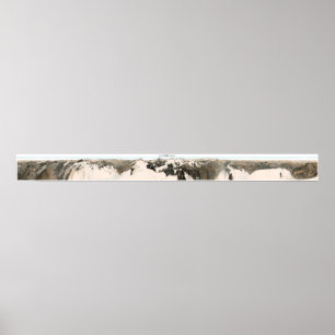 TITLIS Swiss Alps Panorama 360° Poster