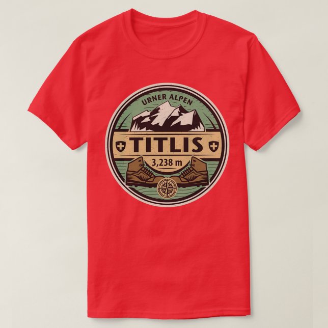 Titlis Urner Alpen T-Shirt (Design vorne)