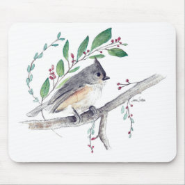 Titmaus Bird Art Mousepad