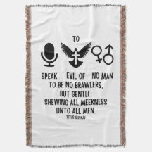 Titus 3:2 KJV Bibel Vers Zitat