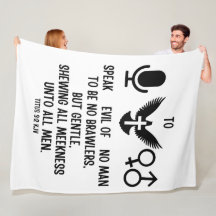 Titus 3:2 KJV Bibel Vers Zitat