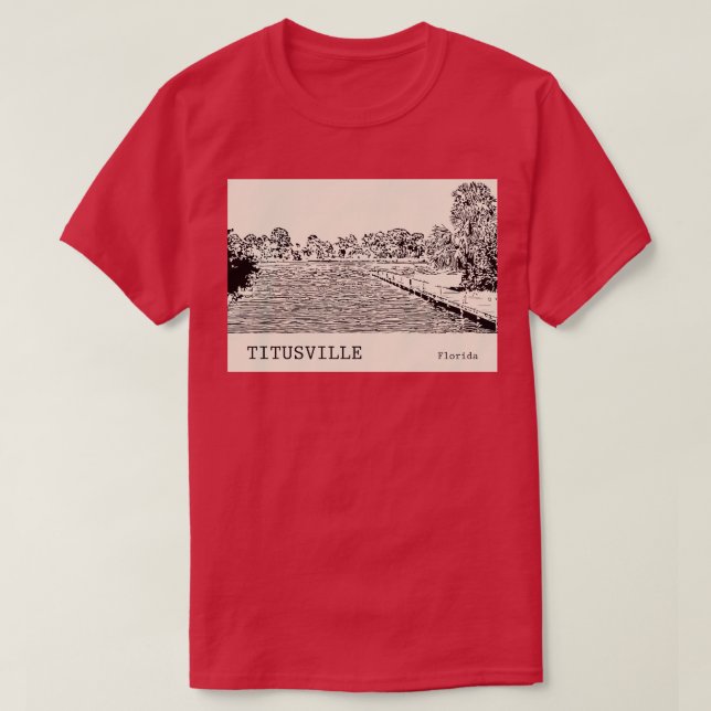 Titusville Florida TShirt 1 (Design vorne)