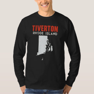 Tiverton Rhode Island USA Staat Amerika Reisen T-Shirt