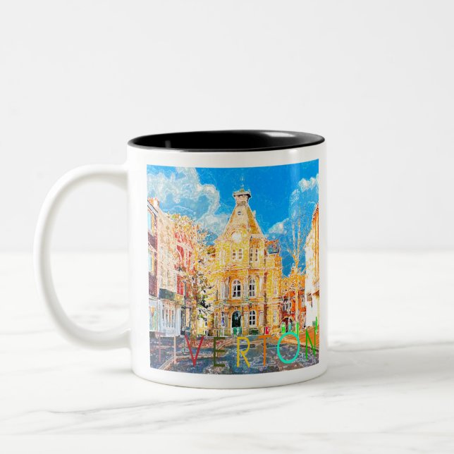 Tiverton Zweifarbige Tasse (Links)