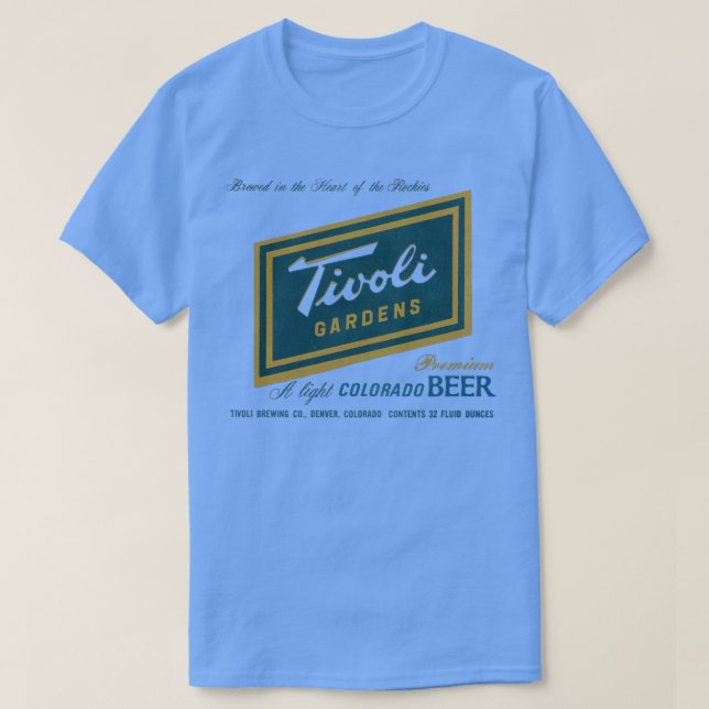 Tivoli Gardens Beer Retro Bellinzona T-Shirt (Design vorne)