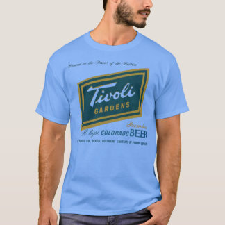 Tivoli Gardens Bier Retro Stillgelegte Brauerei T-Shirt