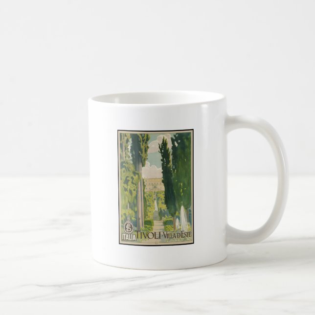 Tivoli-Landhaus d'Este Kaffeetasse (Rechts)