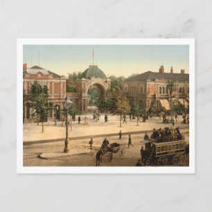 Tivoli Park Entrance Kopenhagen Postkarte