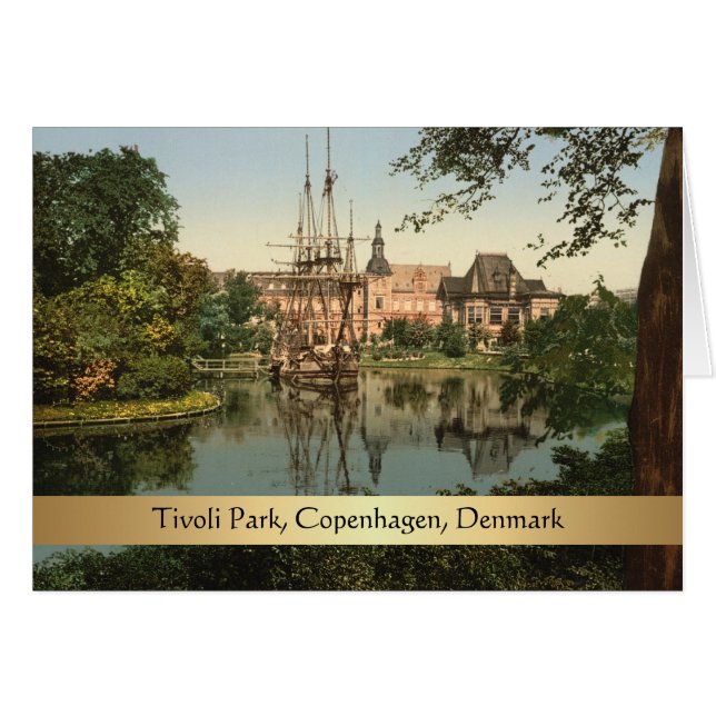 Tivoli Park, Kopenhagen, Dänemark (Vorderseite (Horizontal))