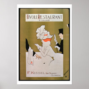 "Tivoli-Restaurant, Strang", London (Farbelitho) Poster