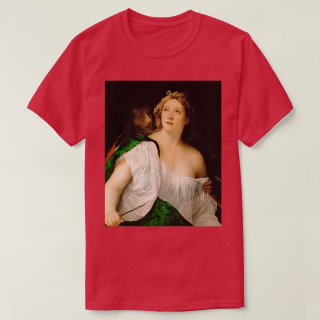 Tizian Tiziano Vecelli quotTarquin und Lucretiaquo T-Shirt (Design vorne)