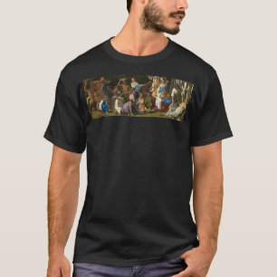 Tiziano Vecelli Titian The Feast der Gods T-Shirt