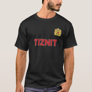 Tiznit Marokko National Flag Herz Emblem Wappen T-Shirt