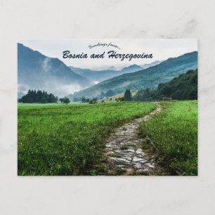 Tjentiste Bosnien und Herzegowina Postkarte