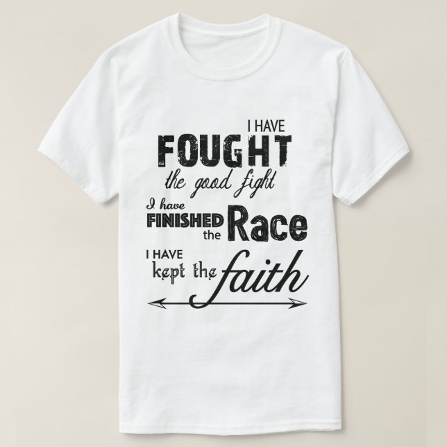 TJG 2TIM 4:7 T-Shirt (Design vorne)