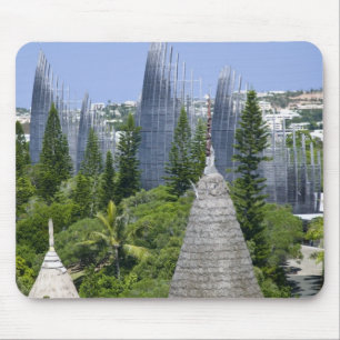 Tjibaou Kulturzentrum, Noumea, Neukaledonien Mousepad