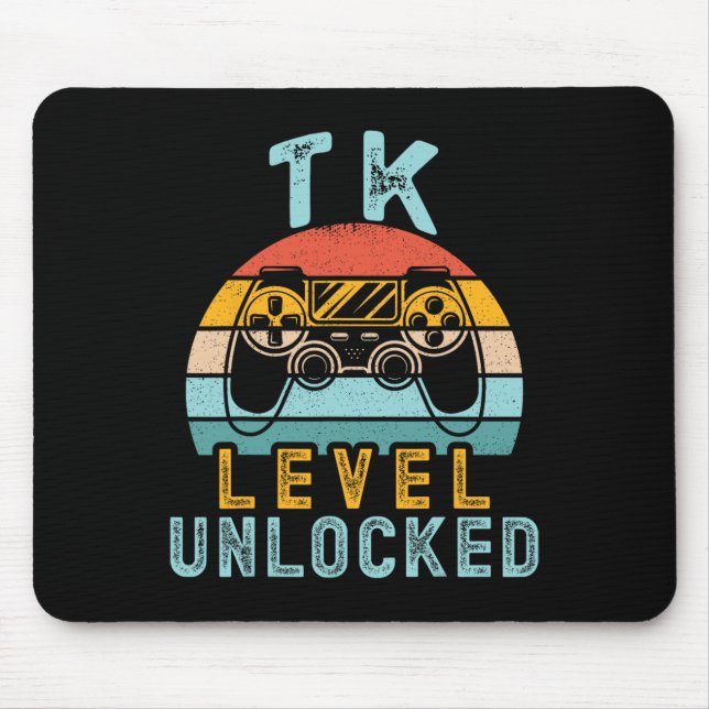 Tk Level Unlocks Videospiel CK to School Boy Tk K Mousepad (Vorne)
