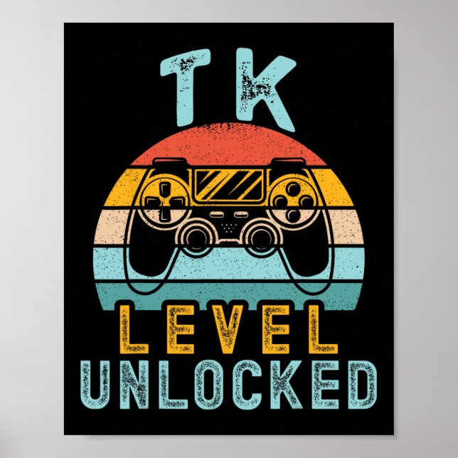 Tk Level Unlocks Videospiel CK to School Boy Tk K Poster (Vorne)