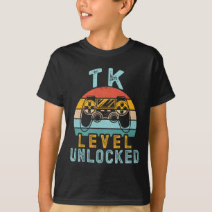Tk Level Unlocks Videospiel CK to School Boy Tk K T-Shirt
