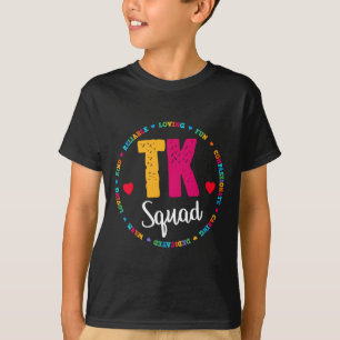 Tk Squad Tee - Übergangs-Kindergarten-Lehrer T