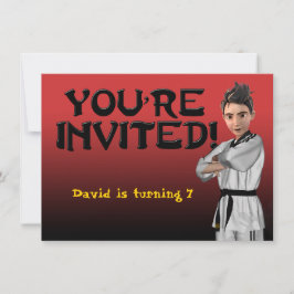 TKD Jungen-Einladung Einladung