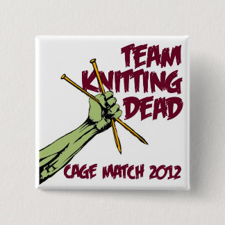 TKD Käfig-Match-Abzeichen 2012 Button