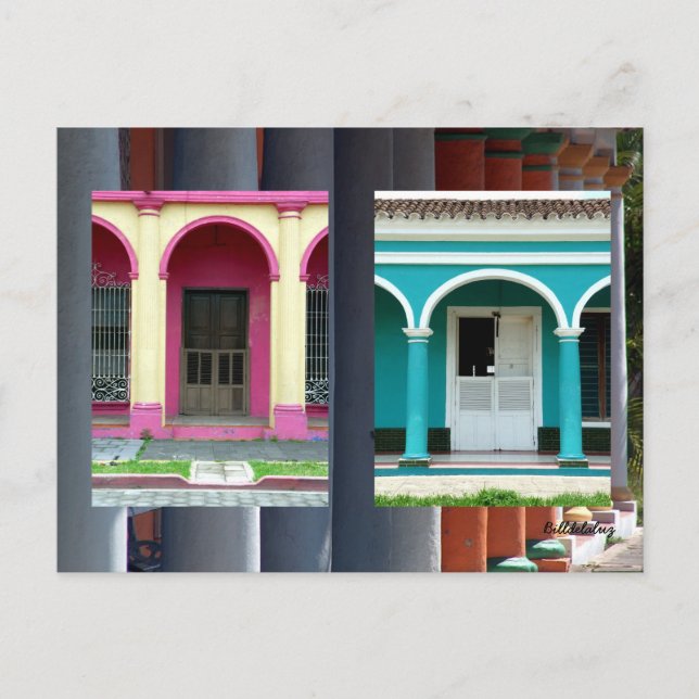 TLACOTALPAN, VERACRUZ POSTKARTE (Vorderseite)