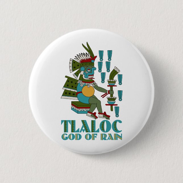 Tlaloc Button (Vorderseite)