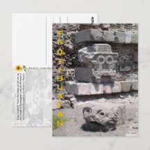 Tláloc, Teōtihuácān, Mexiko - Postkarte