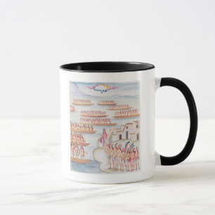 Tlatelolco und die Lagune Tasse