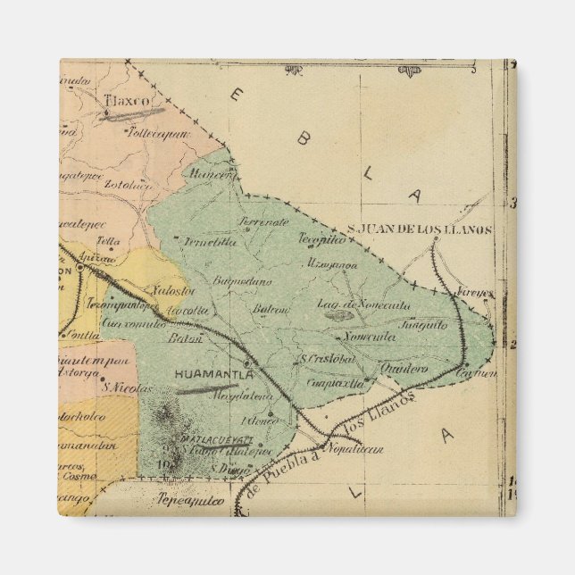 Tlaxcala, Mexiko Magnet (Vorne)