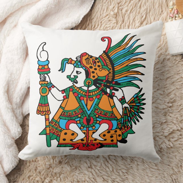 Tlazolteotl - Göttin, die Erde zu füllen Mutter Kissen (Decke)