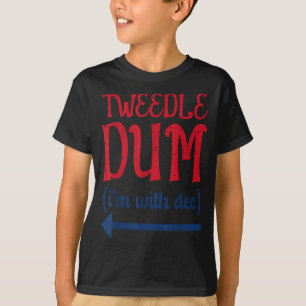 Tle Dum mit Dee Halloween passendes Kostüm Herren T-Shirt